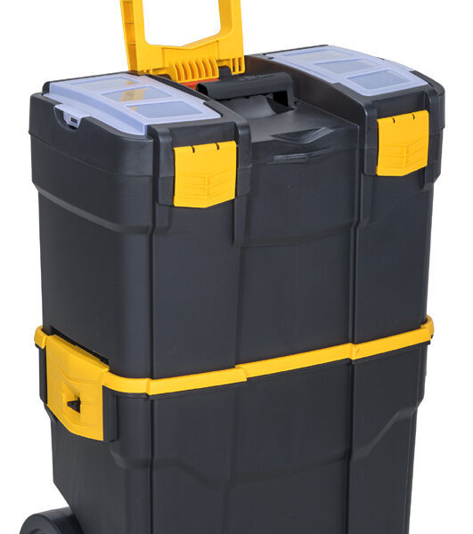 allit gereedschapkoffer McPlus Mobile >P< 24, zwart/geel