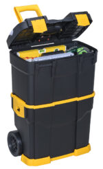 allit gereedschapkoffer McPlus Mobile >P< 24, zwart/geel