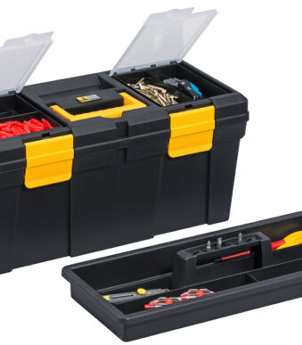 allit gereedschapkoffer McPlus Promo 20, PP, zwart/geel