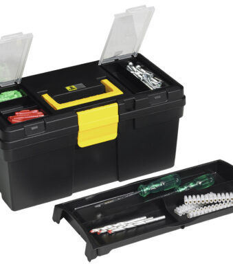 allit gereedschapkoffer McPlus Promo 16, PP, zwart/geel