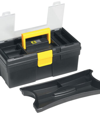 allit gereedschapkoffer McPlus Promo 12.5, PP, zwart / geel