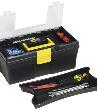 allit gereedschapkoffer McPlus Promo 12.5, PP, zwart / geel