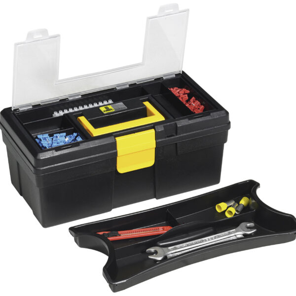 allit gereedschapkoffer McPlus Promo 12.5, PP, zwart / geel