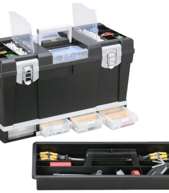 allit gereedschapkoffer McPlus Depot >S< 23, PP, zwart