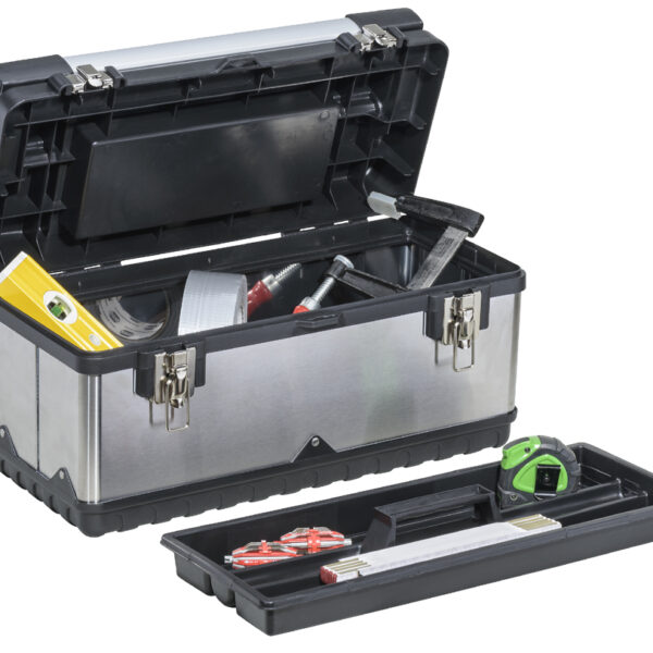 allit gereedschapkoffer McPlus Pro >M< 20, zilver/zwart