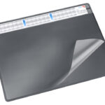 Läufer schrijfonderlegger DURELLA SOFT, 500 x 650 mm, zwart