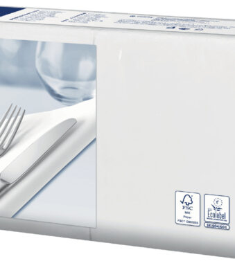 TORK Lunch-servetten, 328 x 325 mm, 2-laags, wit