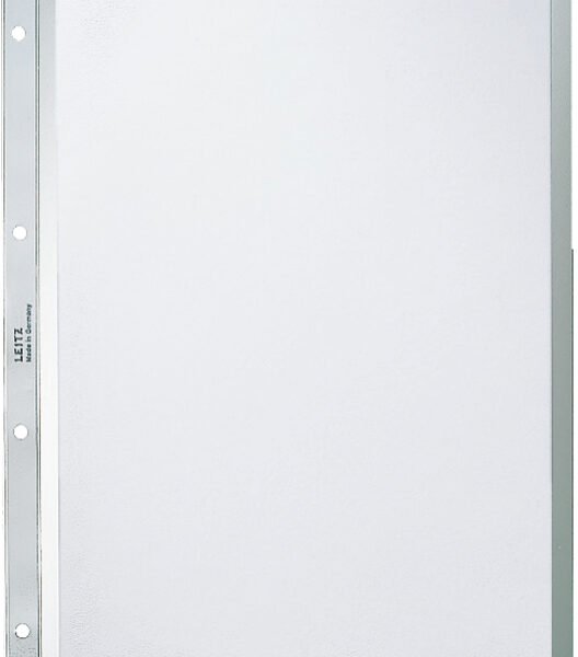 LEITZ brochurehoes, A4, PP, generfd, 0,13 mm, geponste kant open