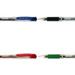 Uni-ballpoint roller breed UM153C, groen.