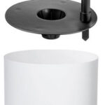 orthex bloempot / plantenpot PAULINA, diameter: 200 mm, wit