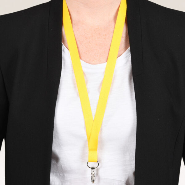 AVERY textiellint / lanyard, van rPET, 440 x 15 mm, geel
