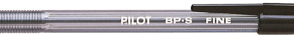Pilot balpen fijn punt, zwart