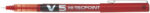 PILOT rollerball Hi-Tecpoint V5, rood, 0,3 mm