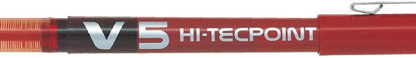 PILOT rollerball Hi-Tecpoint V5, rood, 0,3 mm