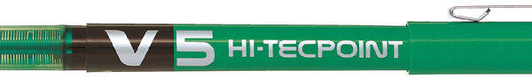 PILOT rollerball Hi-Tecpoint V5, groen, 0,3 mm