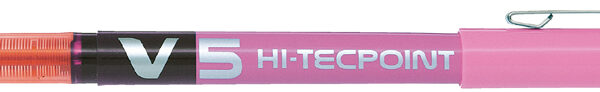 PILOT rollerbalpen Hi-Tecpoint V5, roze, 0,3 mm