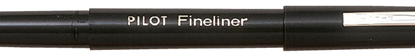 PILOT Fineliner SW PPF, extrafijn, zwart, 0,4mm