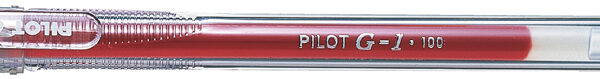PILOT gel-roller G1 klassiek, 0,25 mm, rood