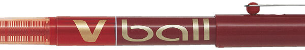 PILOT rollerball VBALL VB7, rood