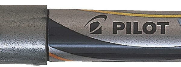PILOT wegwerp vulpen V-Pen Silver, schrijftype: 0,5 mm, violet