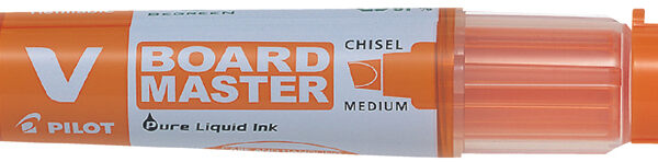PILOT Whiteboardmarker V BOARD MASTER, wigpunt, 2,2-5,2 mm, oranje
