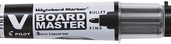 PILOT whiteboardmarker V BOARD MASTER, ronde punt, 1,7 mm, zwart