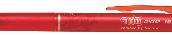 PILOT Rollerball FRIXION BALL CLICKER 10, rood