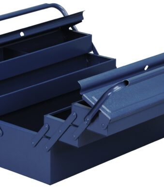 allit gereedschapkist McPlus metaal 5/47, zonder inhoud, blauw