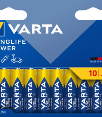 VARTA Alkaline batterij 'LONGLIFE POWER', Mignon AA, 10 stuks