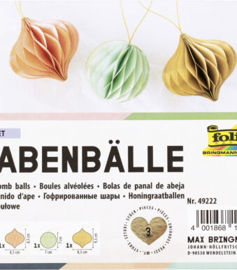 Honing-wafelbolletjes, set van 3 stuks