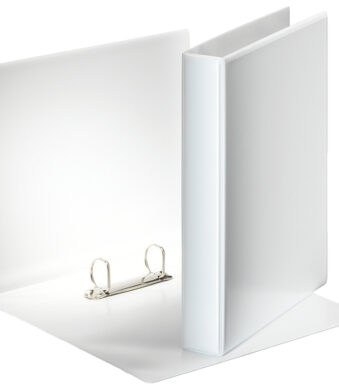 Esselte presentatieringband, DIN A4, wit, rug 50 mm, 2-rings mechaniek rond