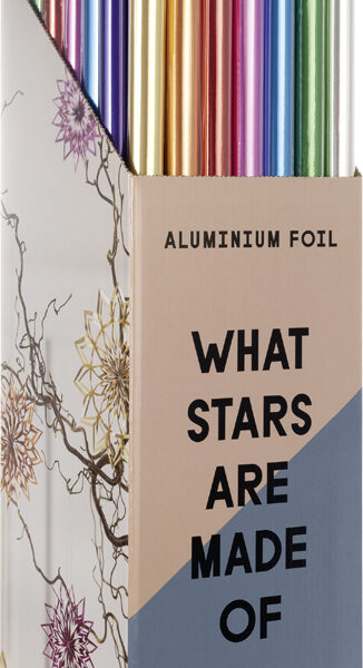 Aluminium knutselfolie, 50 x 78 cm, display