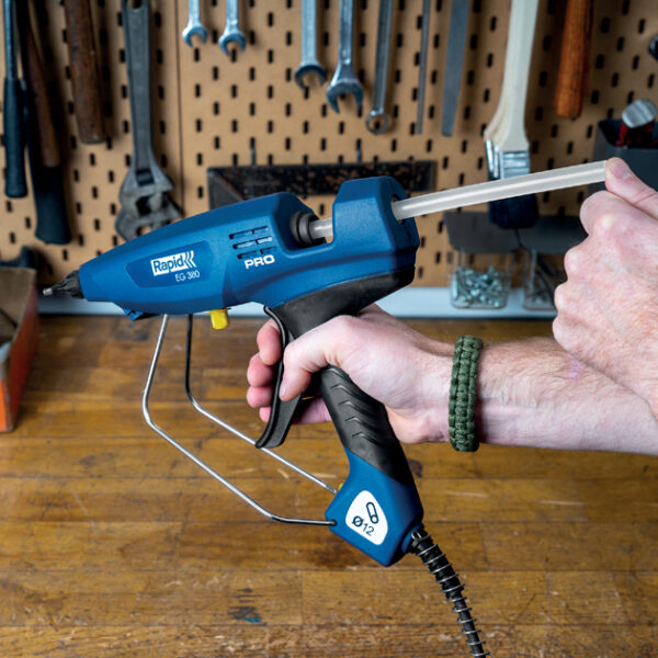 Rapid Profi-lijmpistool EG380, grijs/zwart