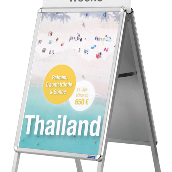 magnetoplan kopkaart voor posterstandaard SP A1, wit