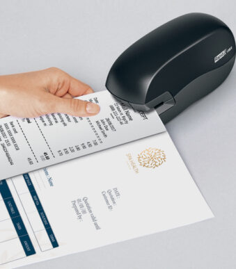 Rapid electrische nietmachine 10BX, zwart