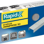Rapid nietjes Omnipress 30, verzinkt