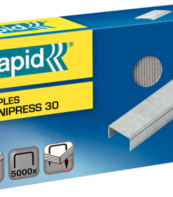 Rapid nietjes Omnipress 30, verzinkt