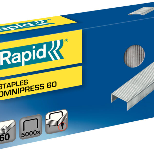 Rapid nietjes Omnipress 60, verzinkt