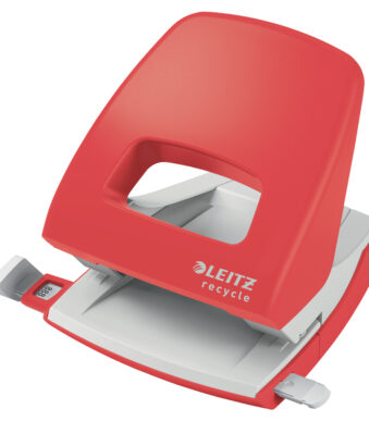 LEITZ perforator NeXXt Recycle, capaciteit: 30 vel, rood