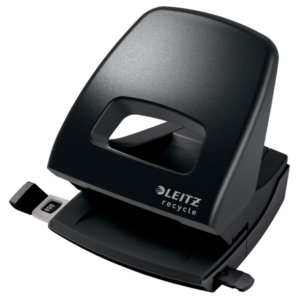 LEITZ perforator NeXXt Recycle, ponscapaciteit: 30 vel, zwart