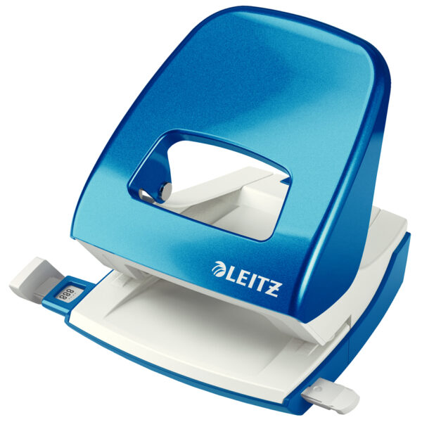LEITZ perforator NeXXt WOW 5008, blauw, in doos