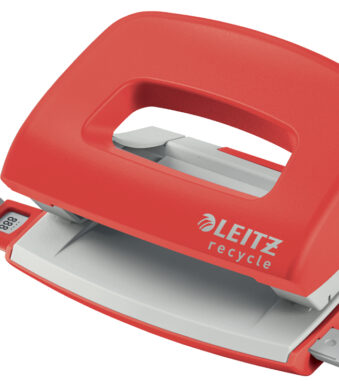 LEITZ perforator Mini Nexxt Recycle, rood
