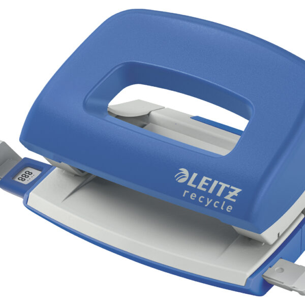 LEITZ perforator Mini Nexxt Recycle, blauw