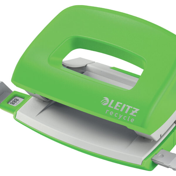LEITZ perforator Mini Nexxt Recycle, groen
