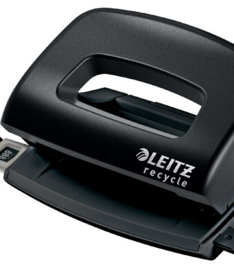 LEITZ perforator Mini Nexxt Recycle, zwart