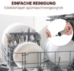 PROFI COOK melkopschuimer PC-MS 1273, zilver