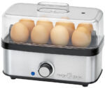 PROFI COOK eierkoker PC-EK 1275, zwart / zilver, 400 Watt