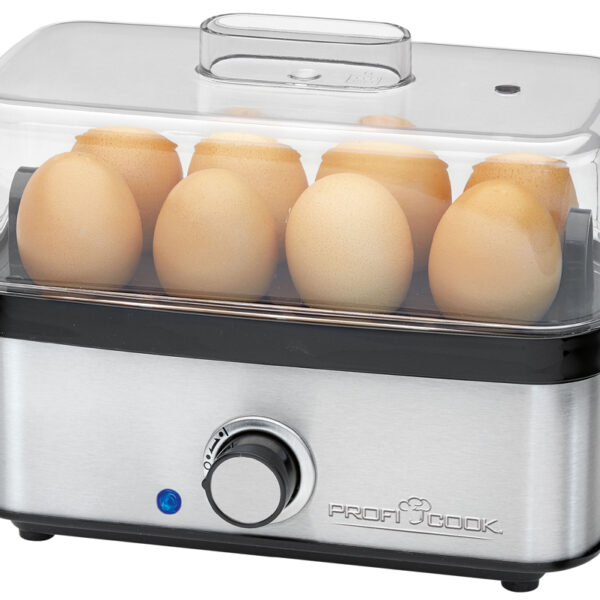 PROFI COOK eierkoker PC-EK 1275, zwart / zilver, 400 Watt