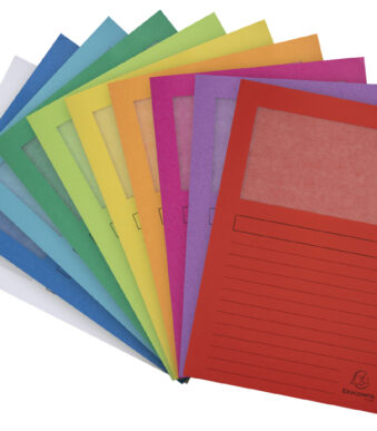 EXACOMPTA zichtmap FOREVER, DIN A4, 130 g/m2, kleuren assorti