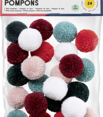 Wolpomponnen 'Elegance', gekleurd assortiment